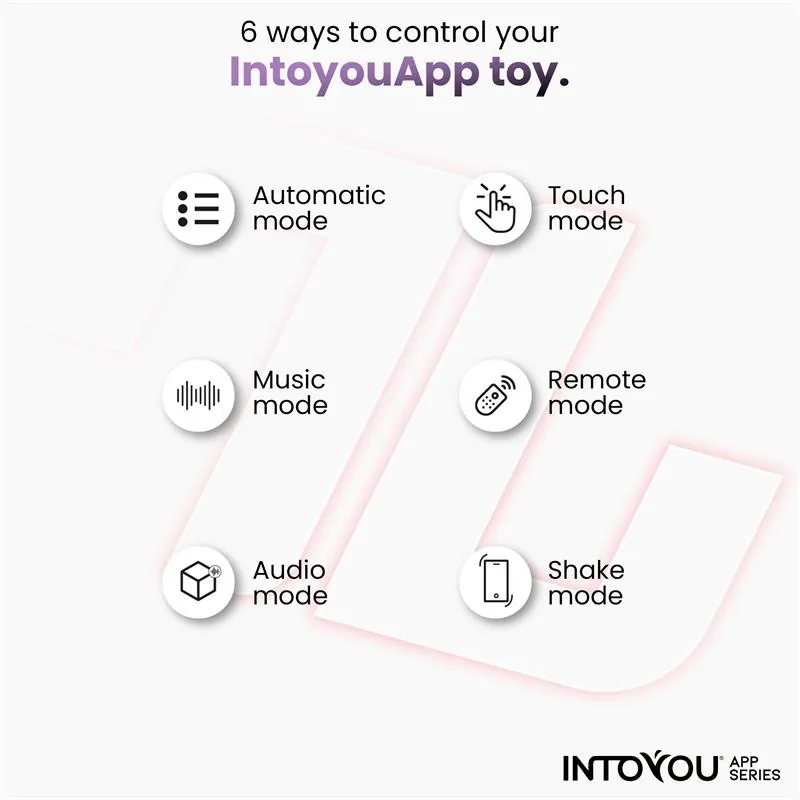 Vibrador Ovo com Movimento Ondulante e Aplicação USB InToYou — vista 7 de 9