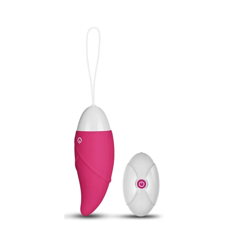 Vibrador Ovo iJoy com Comando à Distância USB Rosa Lovetoy
