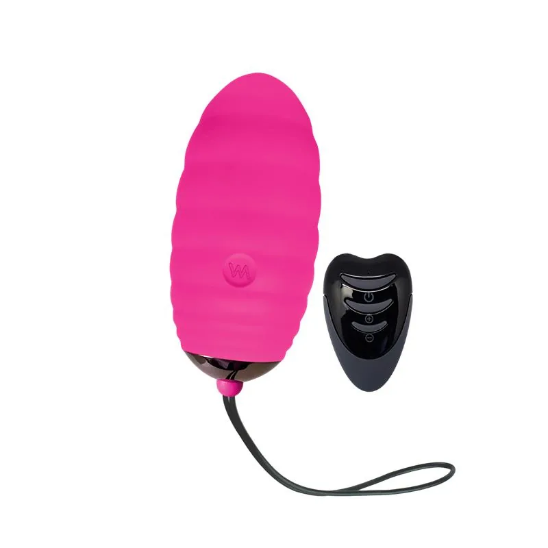 Vibrador Ovo Ocean Breeze 2.0 com Comando à Distância Rosa Adrien Lastic
