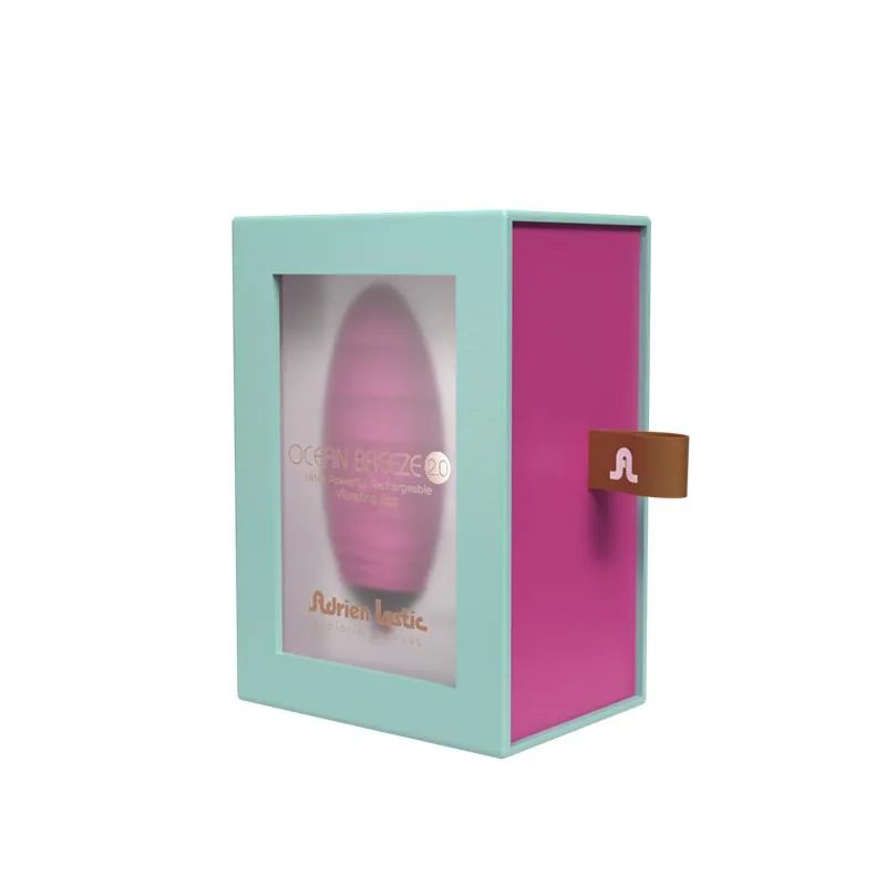 Vibrador Ovo Ocean Breeze 2.0 com Comando à Distância Rosa Adrien Lastic — vista 4 de 5