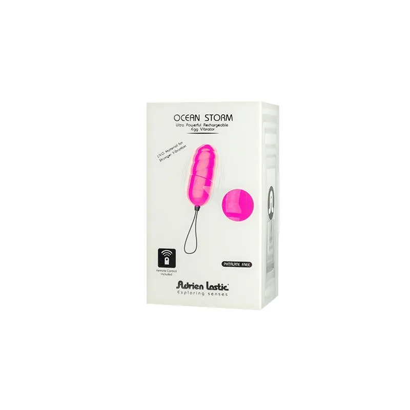 Vibrador Ovo Ocean Storm com Comando à Distância Adrien Lastic — vista 6 de 6