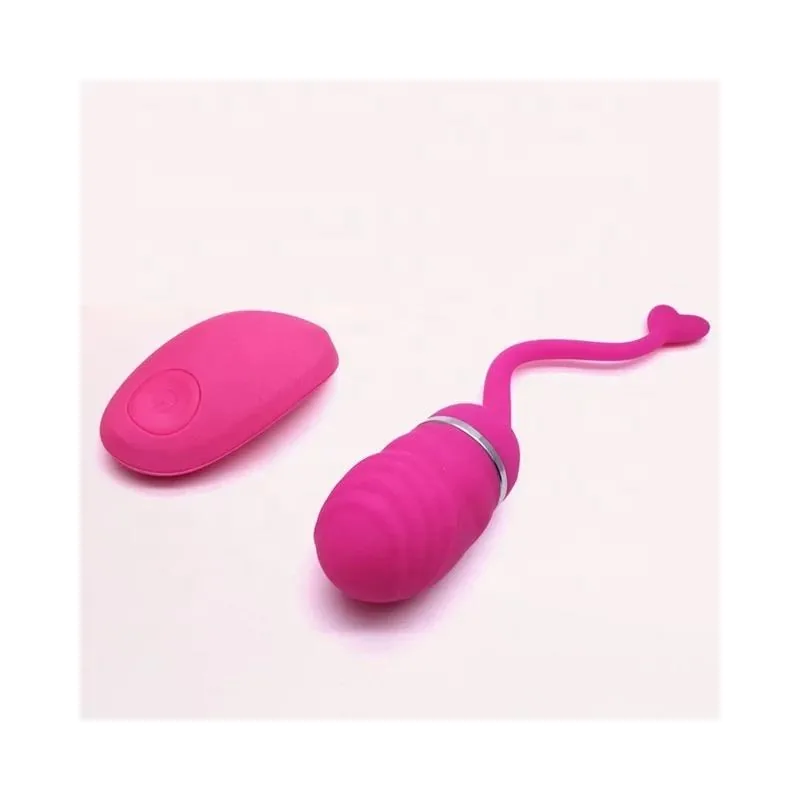 Vibrador Ovo Odise com Comando à Distância em Silicone Rosa InToYou — vista 7 de 9