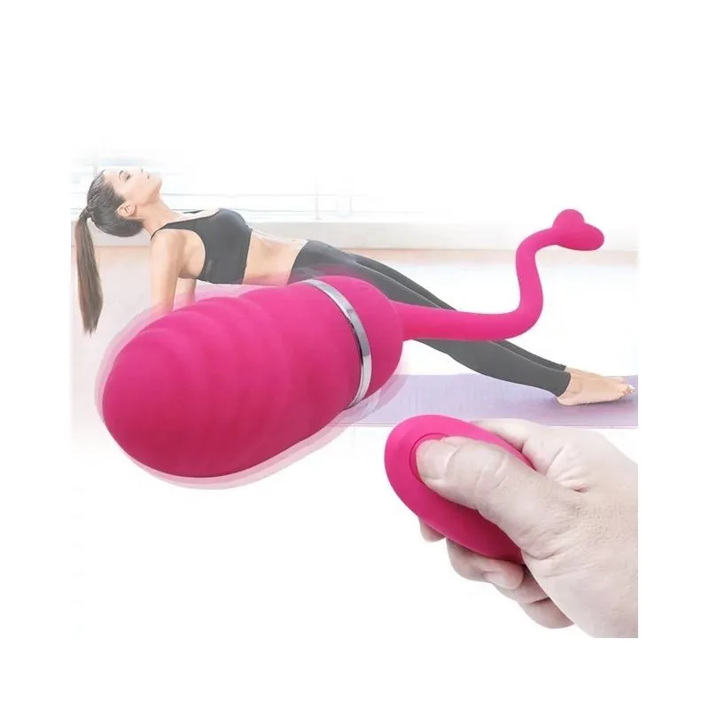 Vibrador Ovo Odise com Comando à Distância em Silicone Rosa InToYou — vista 9 de 9