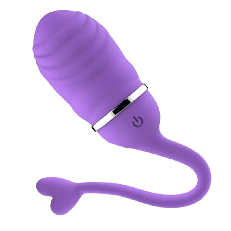Vibrador Ovo Odise com Comando à Distância em Silicone Roxo InToYou — vista 4 de 5