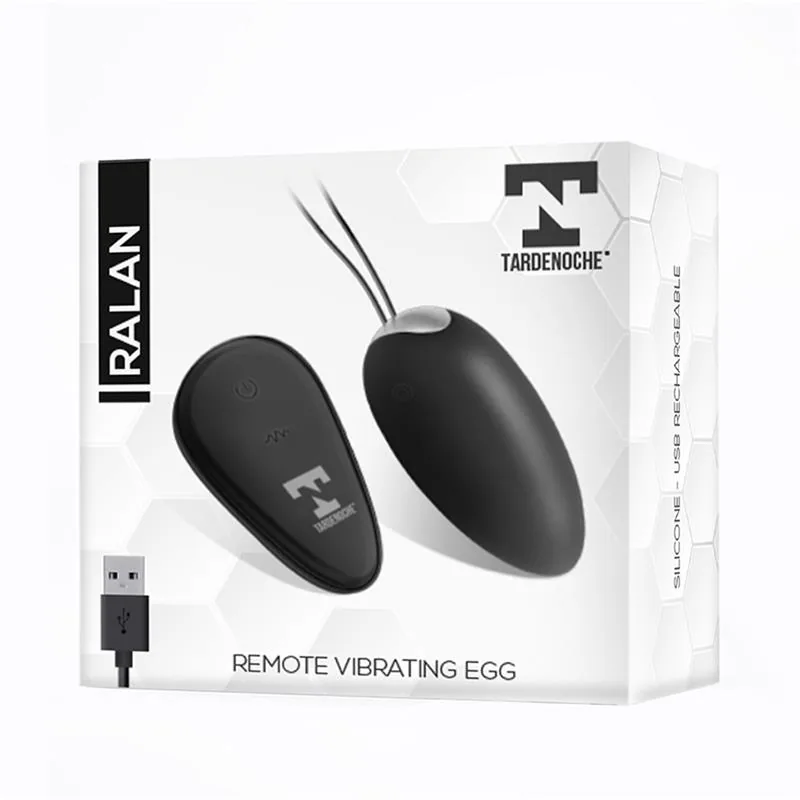 Vibrador Ovo Ralan com Comando à Distância USB Magnético Tardenoche — vista 7 de 7