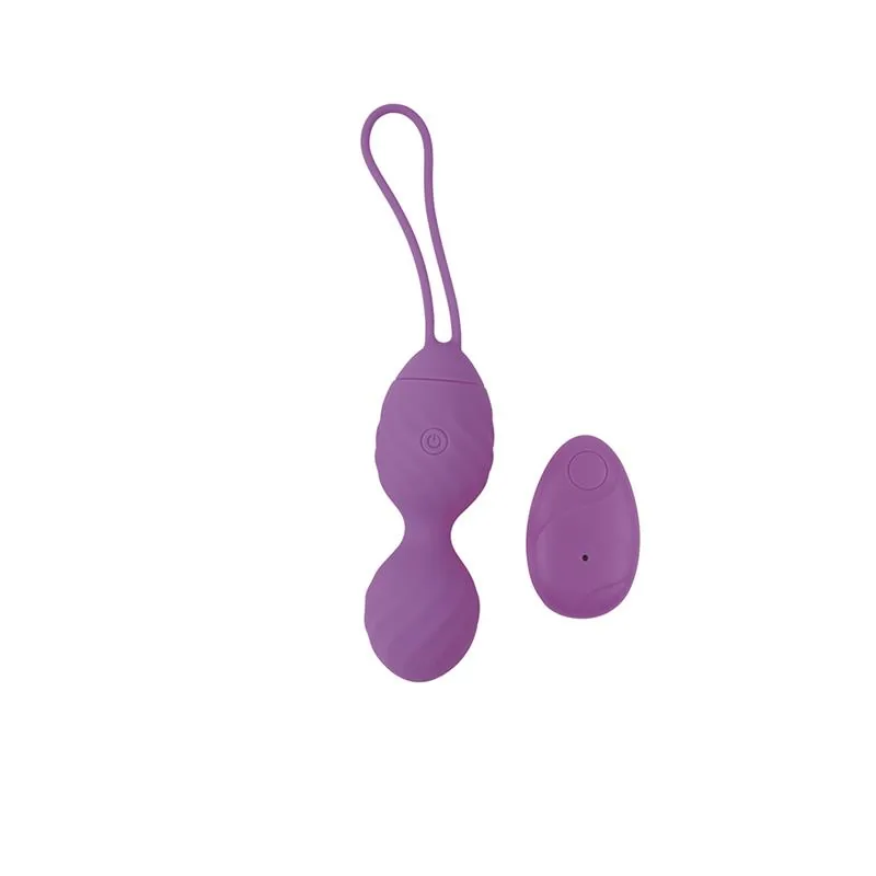 Vibrador Ovo com Relevo e Comando à Distância em Silicone USB Chisa — vista 2 de 6