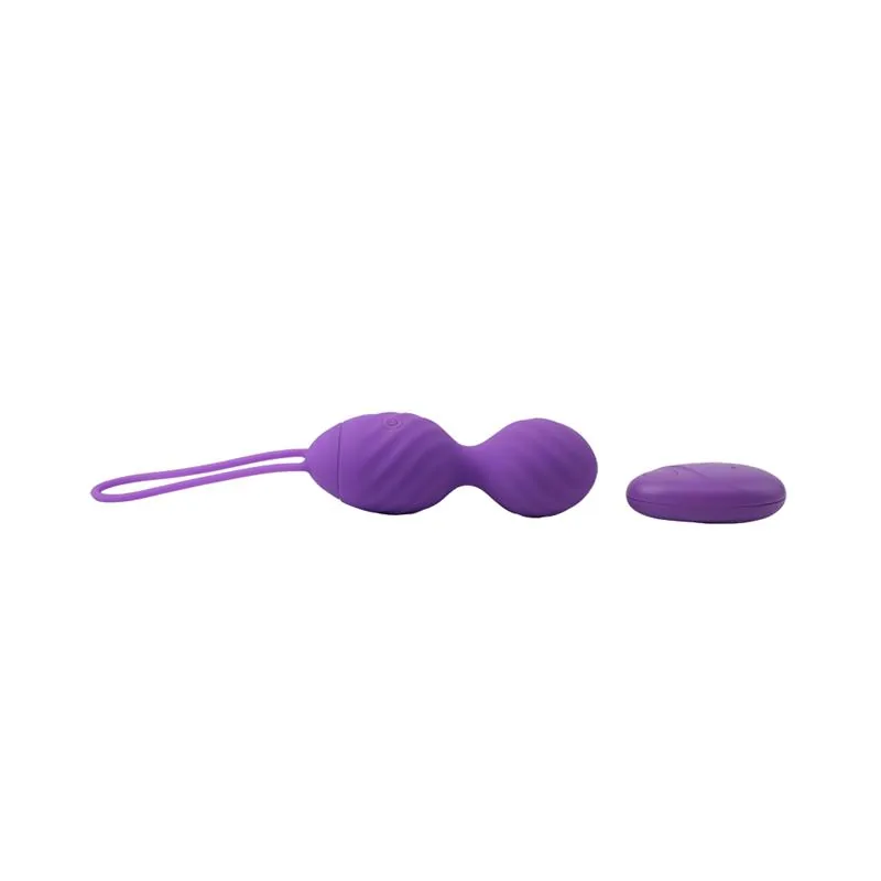 Vibrador Ovo com Relevo e Comando à Distância em Silicone USB Chisa — vista 4 de 6