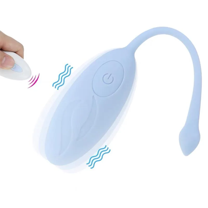 Ovo Vibratório com Comando à Distância Azul — vista 2 de 3