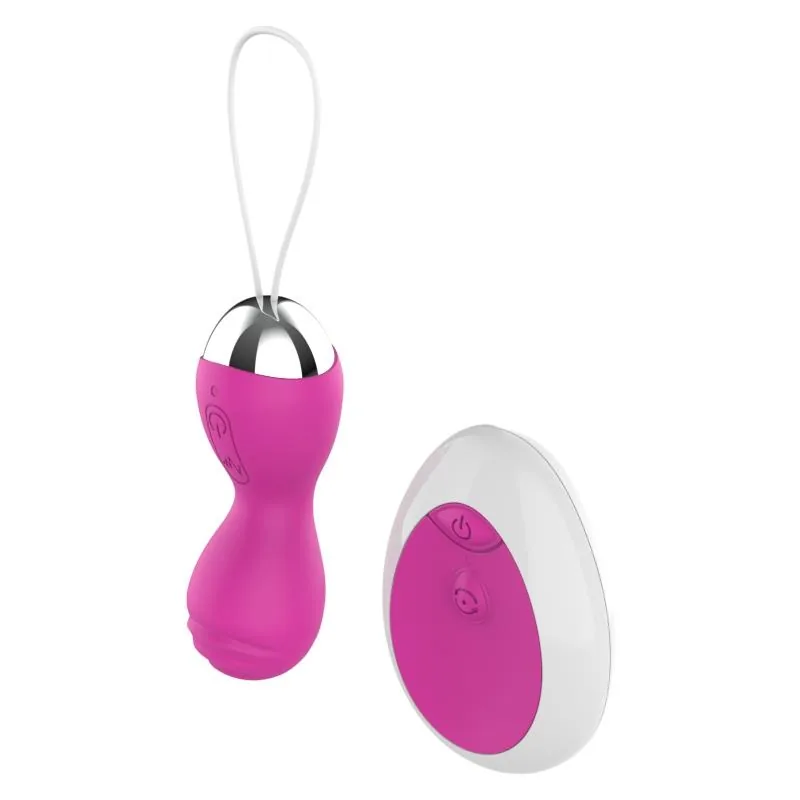 Ovo Vibratório com Comando à Distância USB Rosa — vista 3 de 3