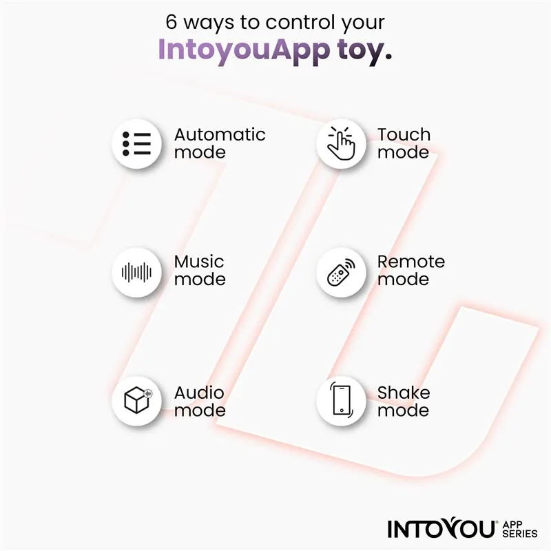 Vibrador para Casais Flexível com Aplicação Salmão InToYou — vista 7 de 9