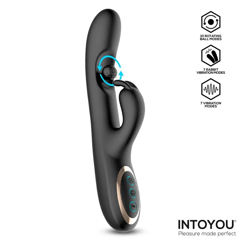 Vibrador Patty com Bola Rotativa 360º InToYou — vista 3 de 10