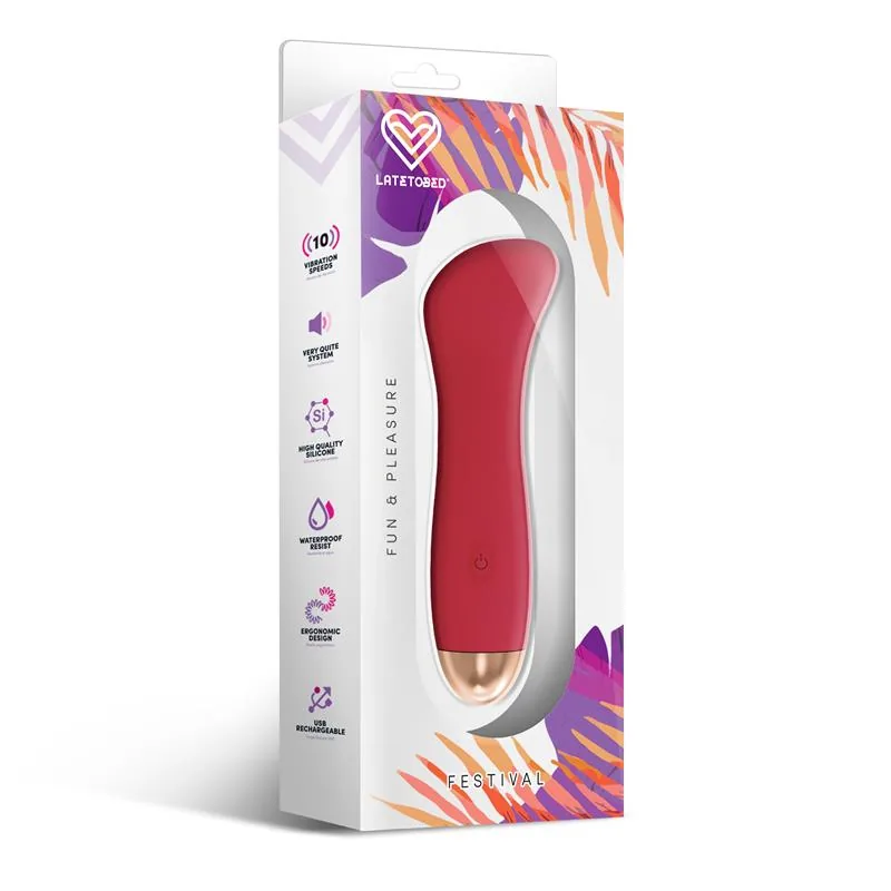 Phana Estimulador 10 Velocidades Vermelho — vista 3 de 3
