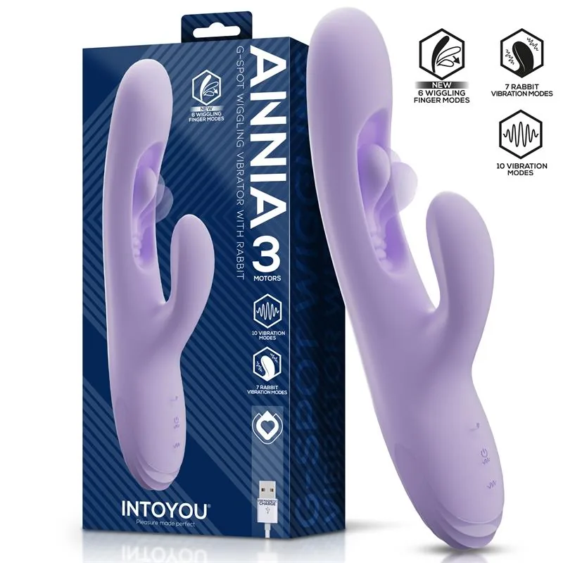 Vibrador Ponto G Annia com Ondulação Interna InToYou