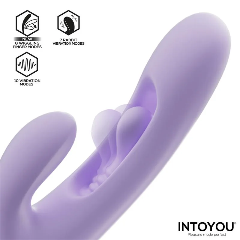 Vibrador Ponto G Annia com Ondulação Interna InToYou — vista 3 de 8