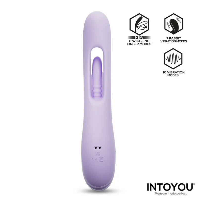 Vibrador Ponto G Annia com Ondulação Interna InToYou — vista 4 de 8