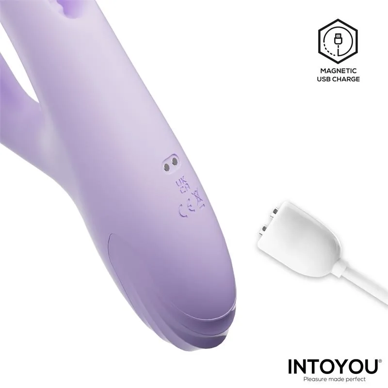 Vibrador Ponto G Annia com Ondulação Interna InToYou — vista 6 de 8