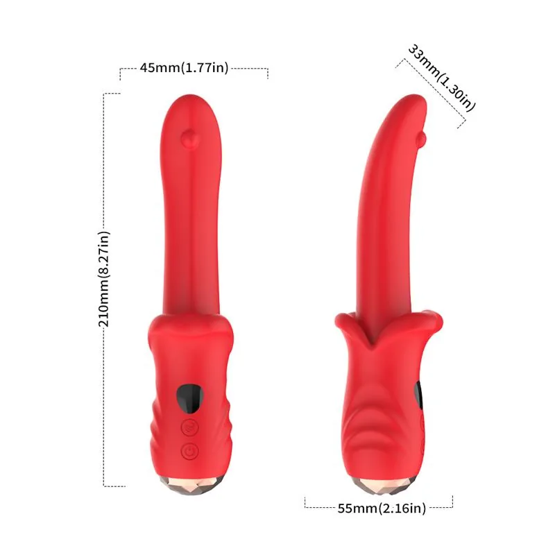 Vibrador Ponto G com Ecrã Digital Urban Sky — vista 10 de 10