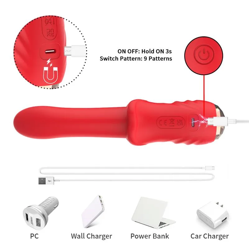 Vibrador Ponto G com Ecrã Digital Urban Sky — vista 9 de 10