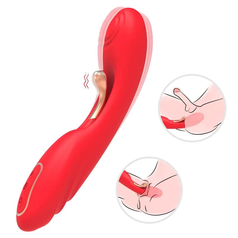 Vibrador Ponto G com Estimulador Urban Sky — vista 2 de 9