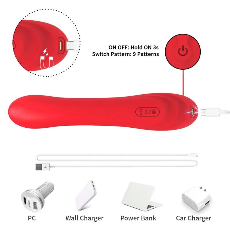 Vibrador Ponto G com Estimulador Urban Sky — vista 7 de 9