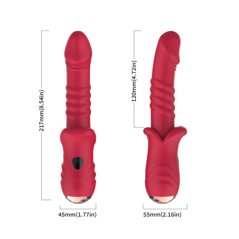 Vibrador Ponto G com Vaivém e Ecrã Digital Urban Sky — vista 10 de 10