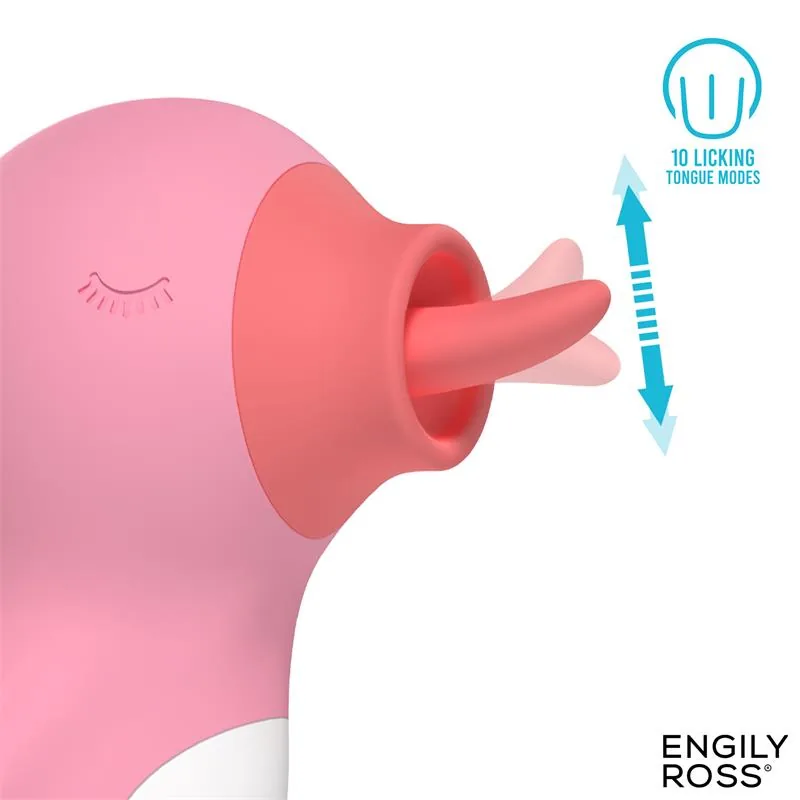 Vibrador Quacky com Língua Engily Ross — vista 2 de 9