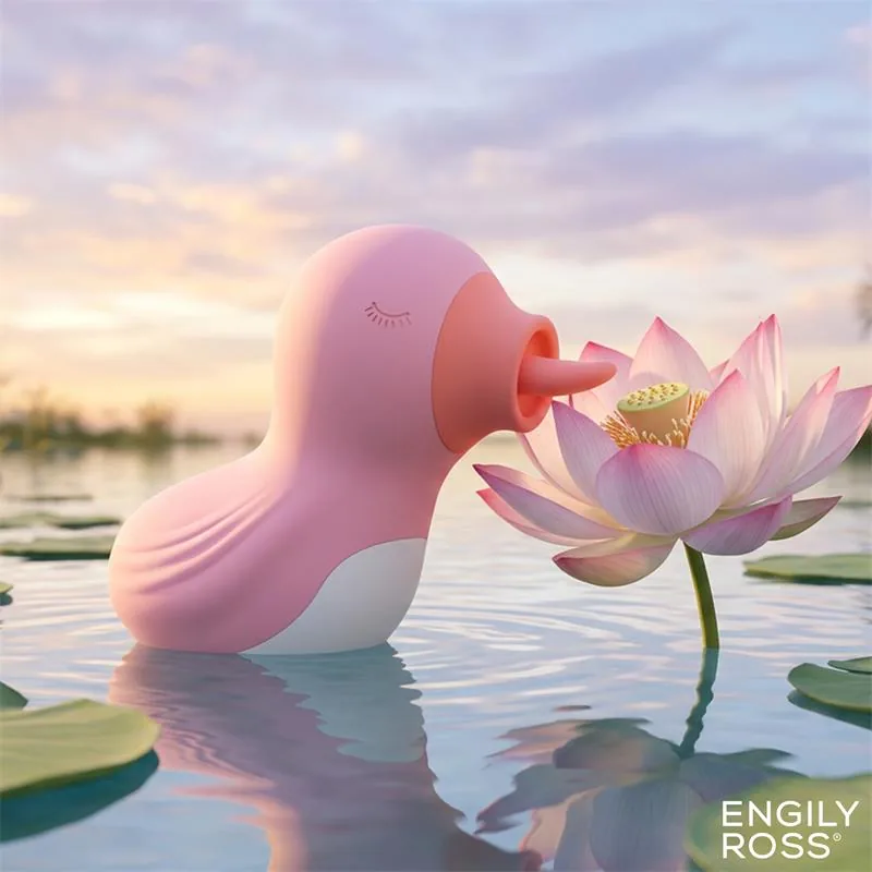 Vibrador Quacky com Língua Engily Ross — vista 7 de 9