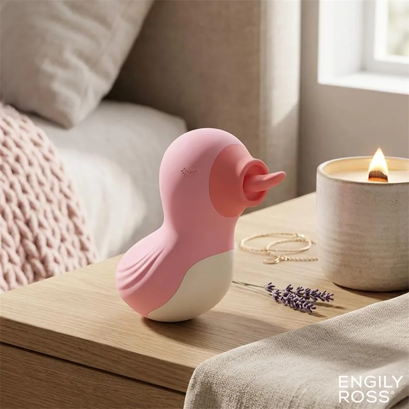 Vibrador Quacky com Língua Engily Ross — vista 8 de 9