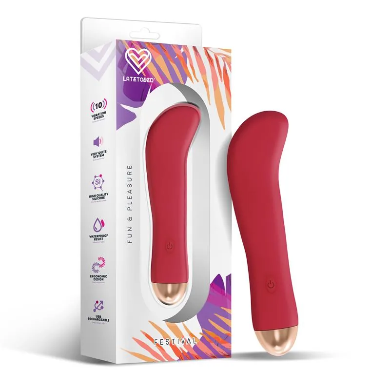 Ragon Estimulador 10 Velocidades Vermelho