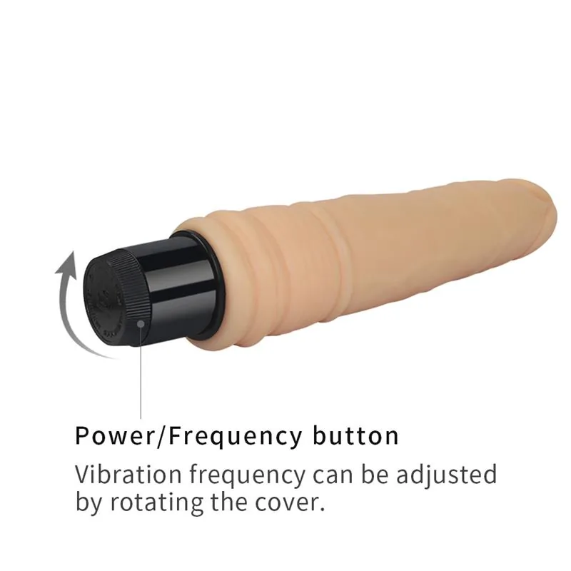 Vibrador Real Feel 7,5 Natural Lovetoy — vista 3 de 7