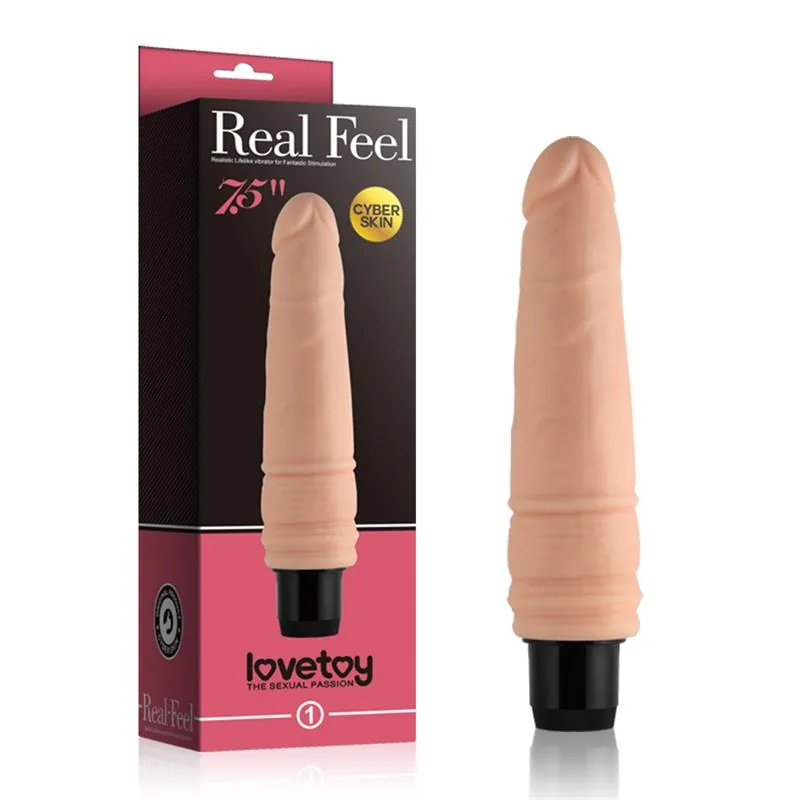 Vibrador Real Feel 7,5 Natural Lovetoy — vista 7 de 7