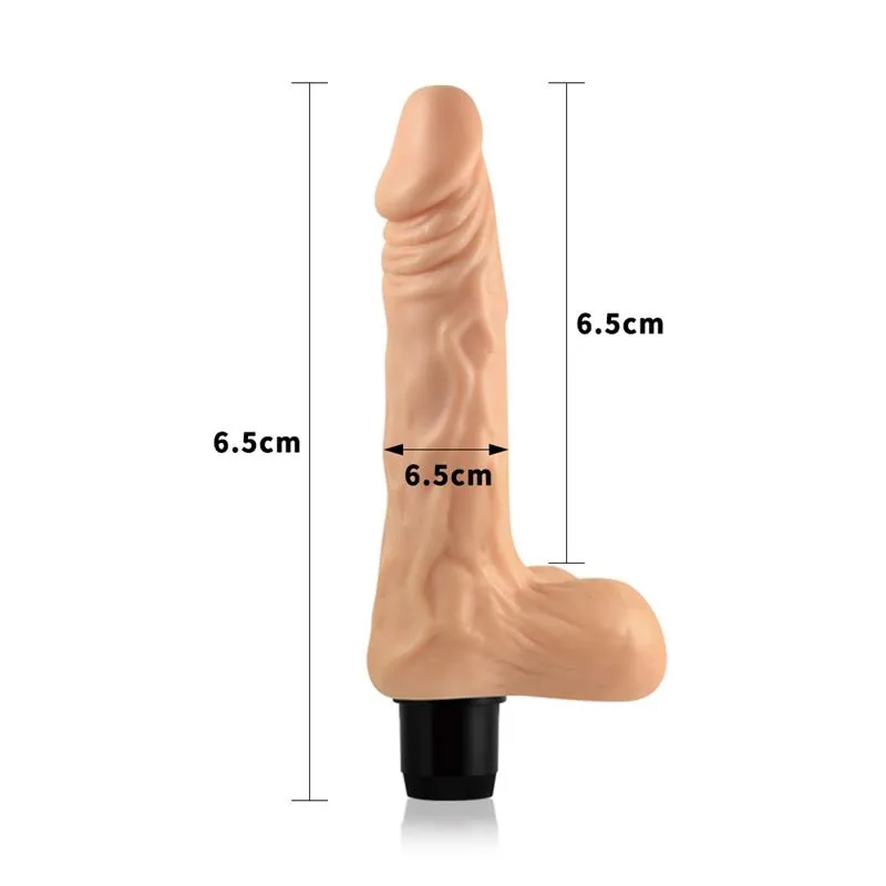 Vibrador Real Feel 8 Natural Lovetoy — vista 5 de 6