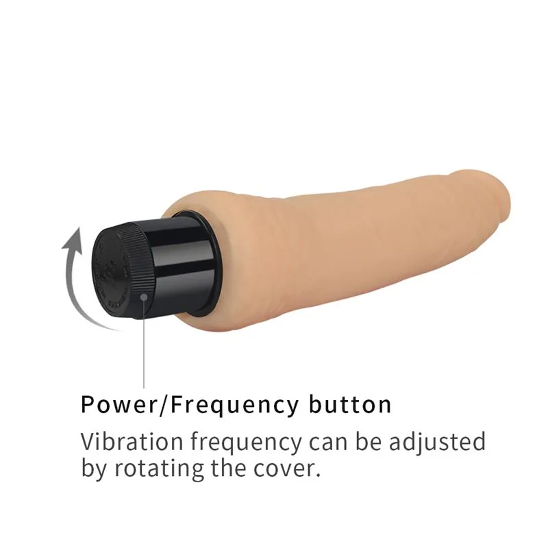 Vibrador Real Feel 8 Natural Lovetoy — vista 3 de 7