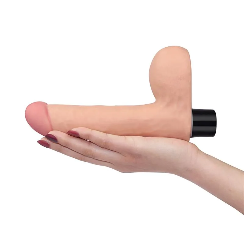 Vibrador Real Softee 8 Natural Lovetoy — vista 6 de 8