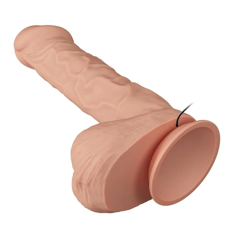 Vibrador Realista 10,2 com Comando à Distância Baile — vista 6 de 11