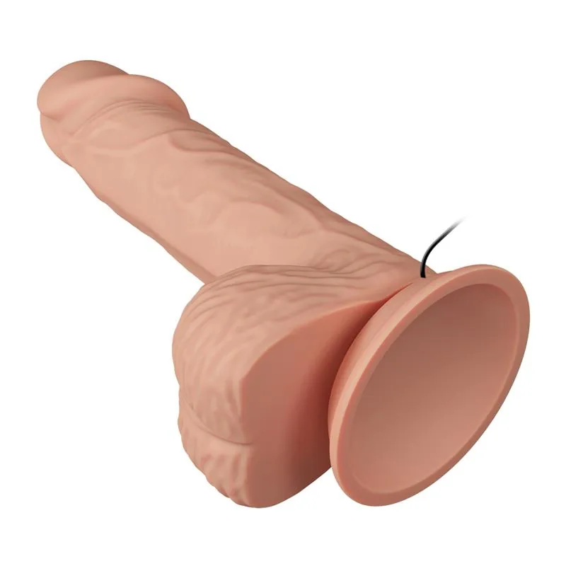 Vibrador Realista 8,1 com Comando à Distância Baile — vista 7 de 11