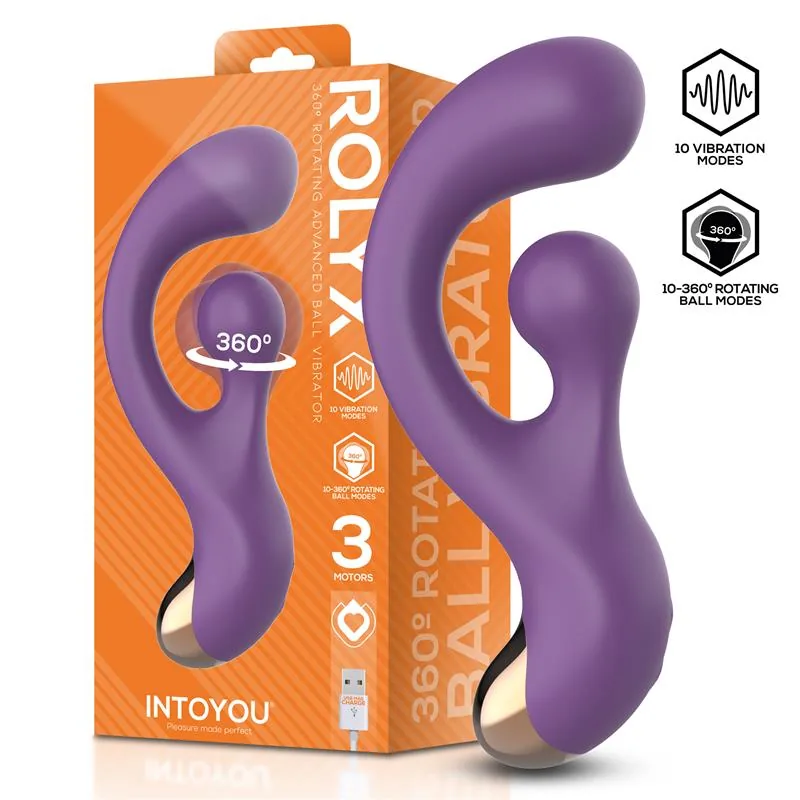 Vibrador Rolyx com Esfera Rotativa 360º InToYou