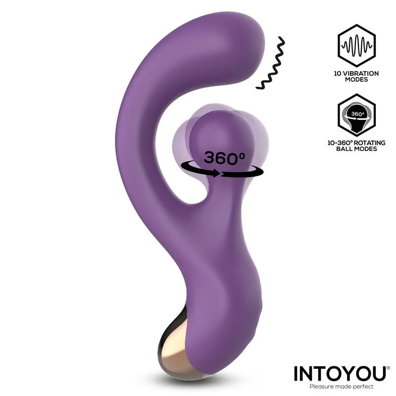 Vibrador Rolyx com Esfera Rotativa 360º InToYou — vista 2 de 9