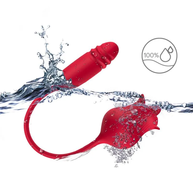 Vibrador Rosa com Língua e Vaivém USB Urban Sky — vista 13 de 15