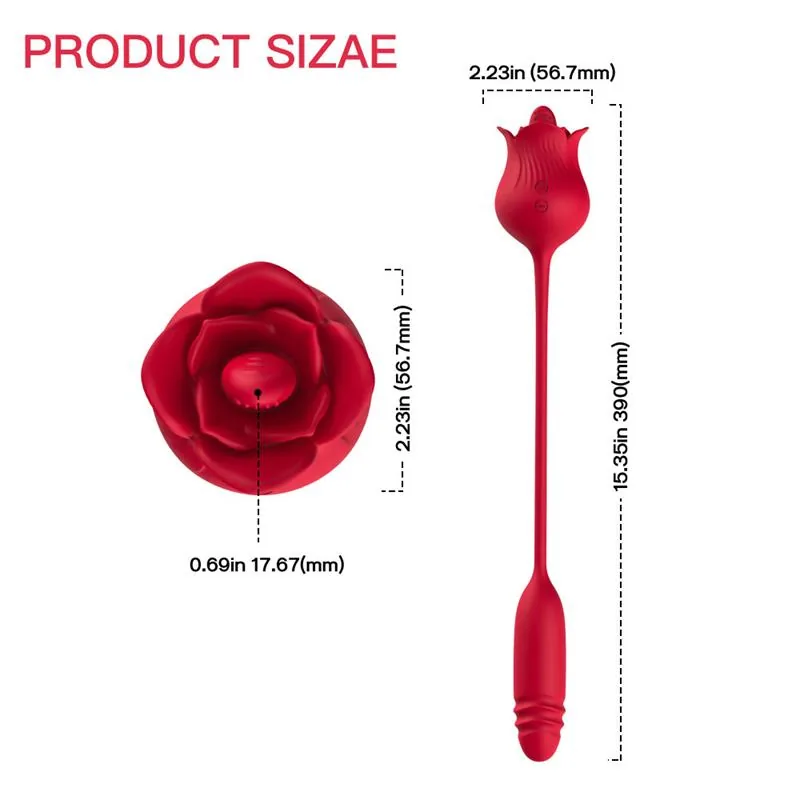 Vibrador Rosa com Língua e Vaivém USB Urban Sky — vista 15 de 15