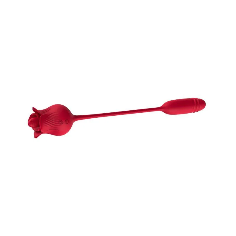 Vibrador Rosa com Língua e Vaivém USB Urban Sky — vista 4 de 15