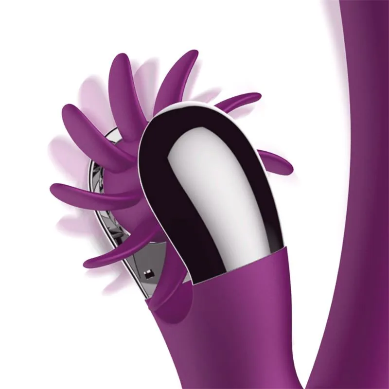 Vibrador Rotador No. Three com Bolas Giratórias 360º e Roda Estimuladora Action — vista 4 de 6