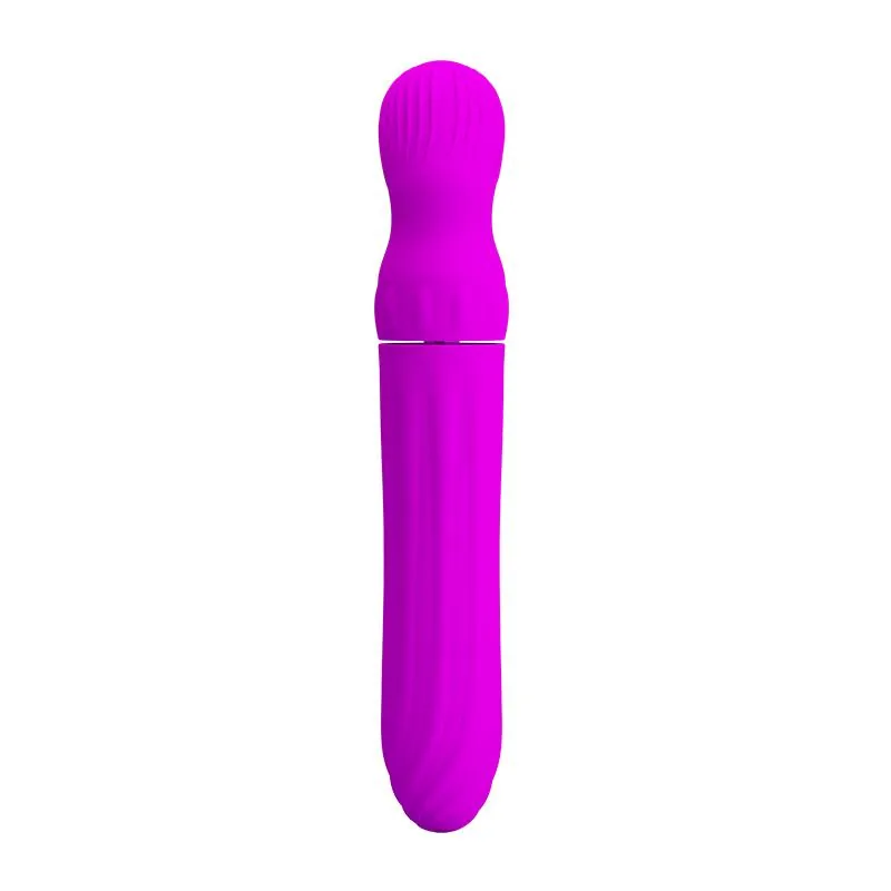 Vibrador Rotativo Abraham Roxo PrettyLove — vista 3 de 7