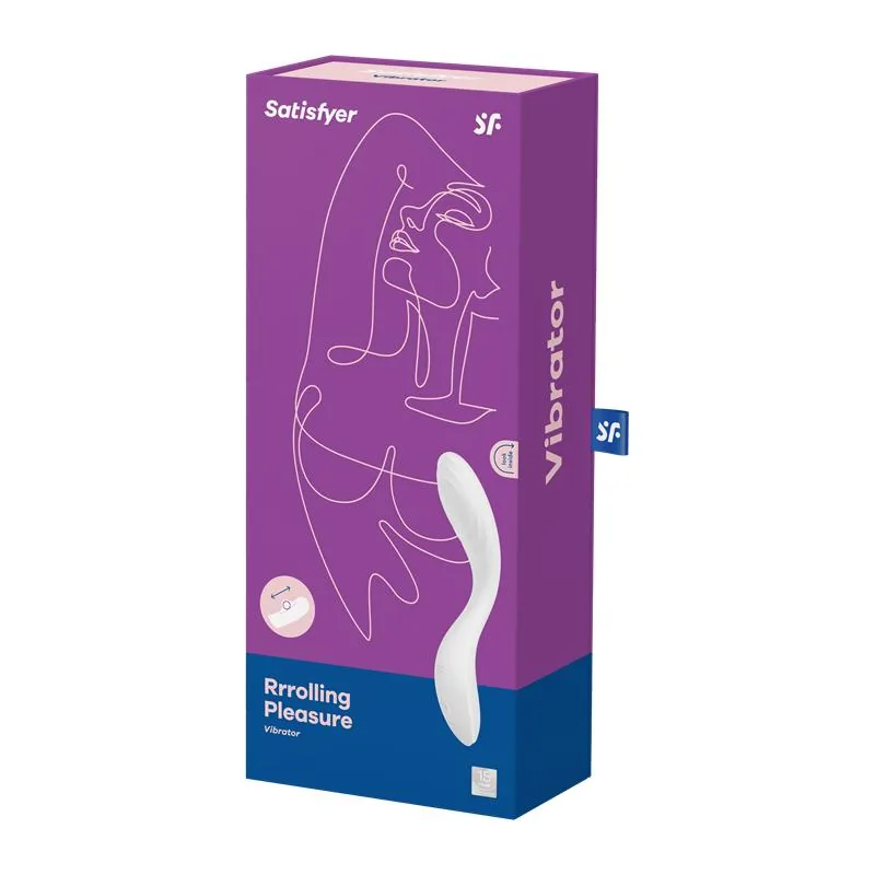 Vibrador Rrrolling Pleasure Branco Satisfyer — vista 7 de 7