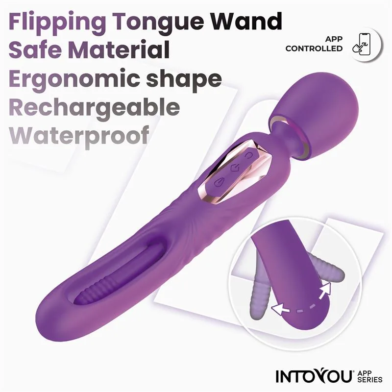 Vibrador Salma com Língua e Aplicação InToYou — vista 3 de 9