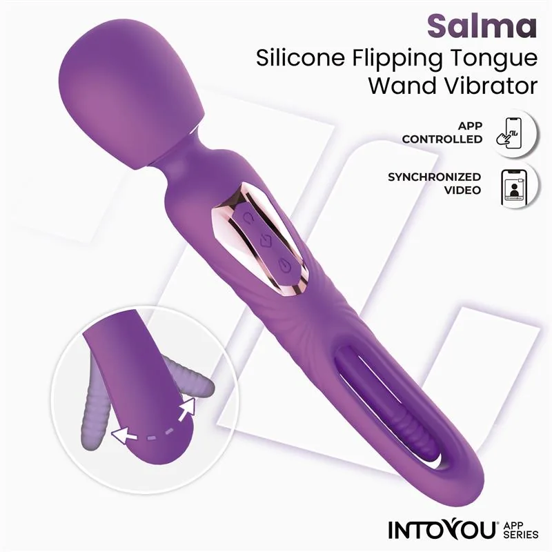 Vibrador Salma com Língua e Aplicação InToYou — vista 4 de 9