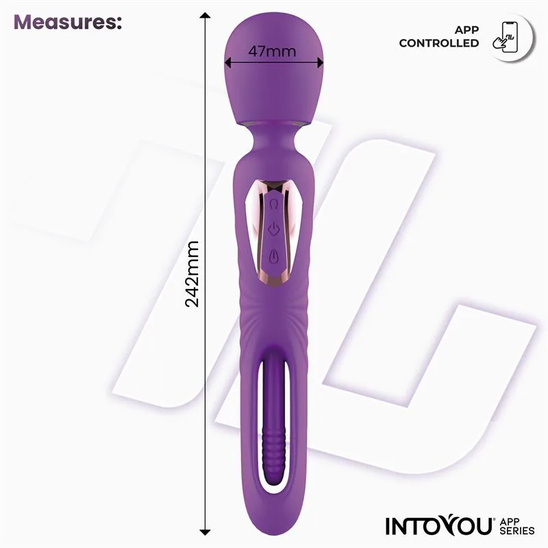 Vibrador Salma com Língua e Aplicação InToYou — vista 8 de 9
