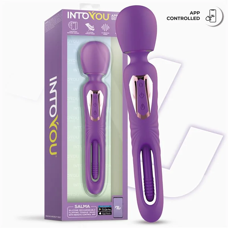 Vibrador Salma com Língua e Aplicação InToYou — vista 9 de 9