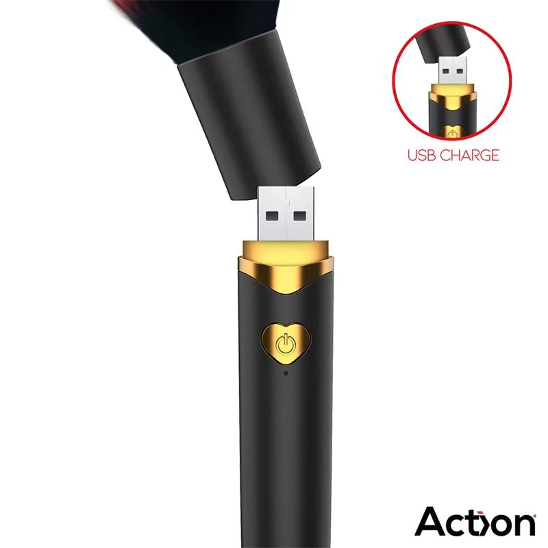 Vibrador Secret Noir Disfarçado de Pincel de Maquilhagem Action — vista 6 de 9