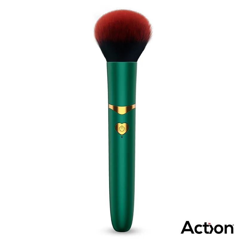 Vibrador Secret Vert Disfarçado de Pincel de Maquilhagem Action — vista 3 de 9